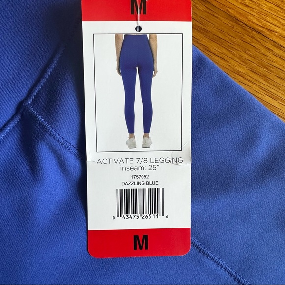 Danskin Blue Performance Leggings - Picture 6 of 10
